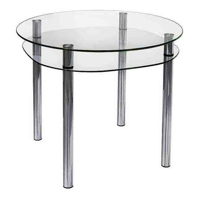 стеклянный стол прозрачный